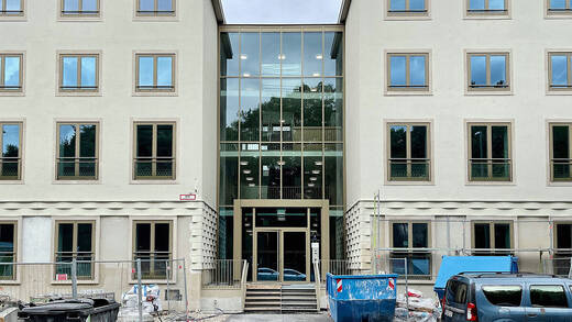 Agentur im Aufbau: An der Königinstraße 9 entsteht THE GAME