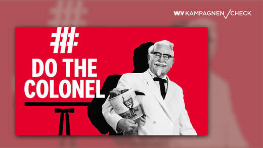 Der Colonel ist das Markengesicht von KFC.