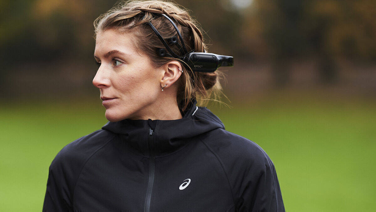 Die britische Langstreckenläuferin Beth Potter ist ein Gesicht der Asics-Kampagne. 