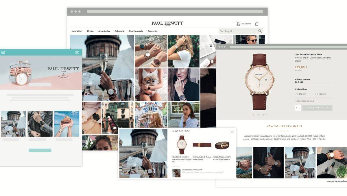 Unter anderem Paul Hewitt nutzt User Generated Content, um das persönliche Erlebnis zu steigern.