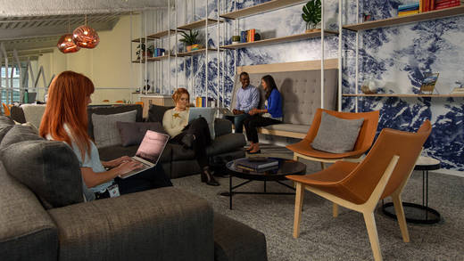 Die Slack-Offices, hier in San Francisco, stehen für eine New-Work-Atmosphäre.