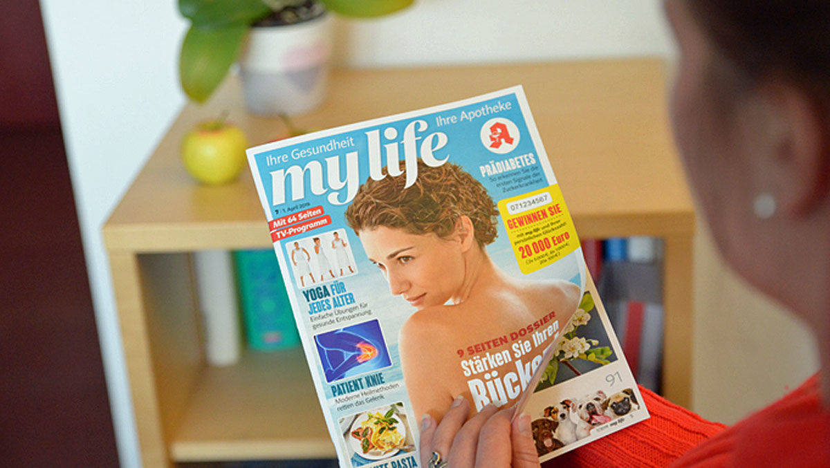 Mylife setzt bei der ersten Ausgabe auf das Thema Rücken