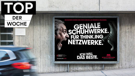 Außenwerbung kann so individuell sein.